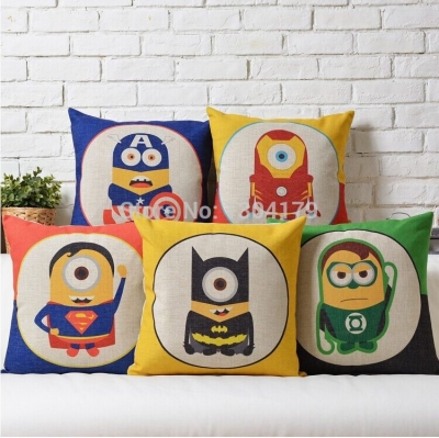 linen cotton super heros /captain america cushion cover /pillow cover /decorative sofa pillow /cushion/pillow sham/pillowcase