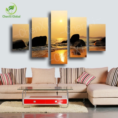 wall pictures for living room oil painting seafront for living room bed room unframed wall art canvas wedding