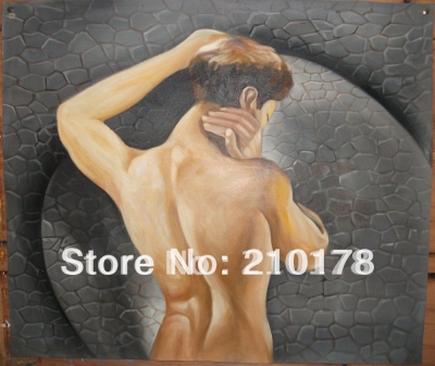 whole hq. oil painting nude sexy female lady woman modern wall decor art oil painting on canvas olo dy-133