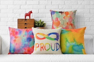 2015 new 1pcs printing cushion pillow watercolor fashion sofa cushion seat home decorative pillows gift