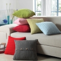 2015 new cushions 24pcs twisted knitted sofa cushion wool pillow 18