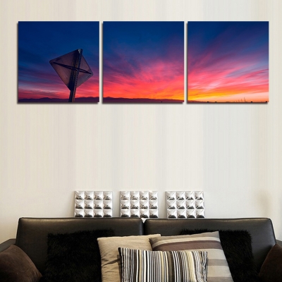 2016 3 panel sell view modern wall painting home decor picture print on canvas framed art living room canvas