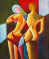 abstract figure hand painted oil painting on canvas tds-cx457