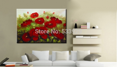 abstract flower hand painted oil painting on canvas tds-cx347---60x90cm