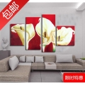 picture frame hand oil painting modern picture frame flower oil paintings mural mosaic love for all seasons