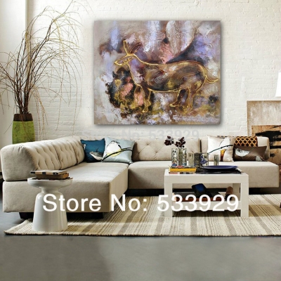 salling home decor hand painted abstract oil painting on canvas tds-cx056