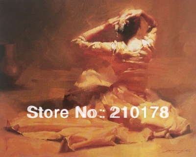 whole oil painting nude sexy woman modern wall decor best art oil painting hand-painted df-035 golden momen