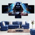 2016 5 panels hd star wars posters painting canvas wall art picture wall pictures for living room canvas print