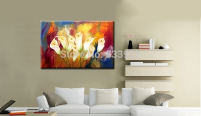 abstract flower hand painted oil painting on canvas tds-cx348---60x120cm