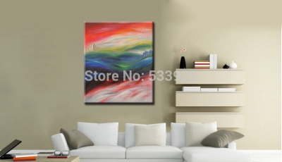 abstract landscape hand painted oil painting on canvas tds-cx272---50x60cm