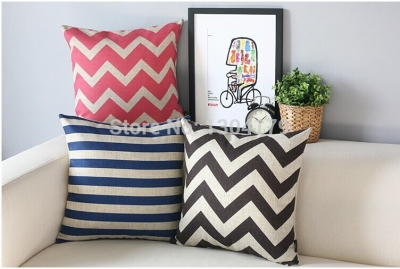 creative carton american bop art bedding stripe black and white sofa cushion cover pillow case whole