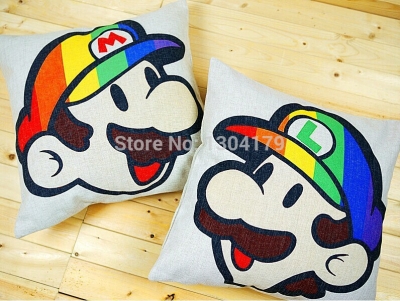 45x45cm american 45 core pillow cover fluid fabric cushion cover cartoon sofa pillow case for sofa bed room decors