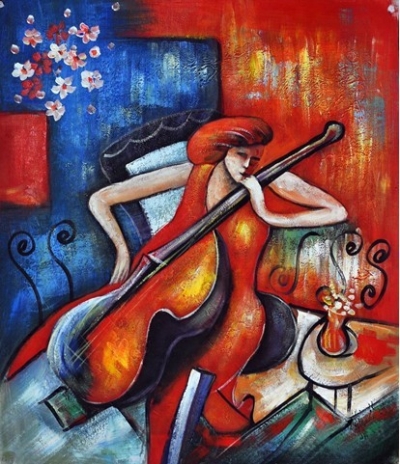 abstract figure hand painted oil painting on canvas tds-cx464---60x90cm