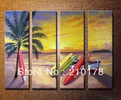 handmade oil painting on canvas modern best art seascape oil painting original directly from artis la4-009