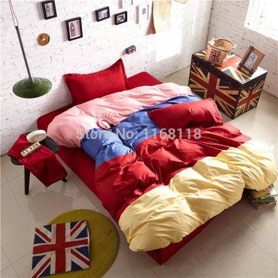 s art bed linen sheethome textiles,4pcs bedding sets twin, full, queen/king size, reactive printed bed set,
