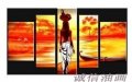 sofa wall background paintings handmade oil paintings for living room painting abstract picture to the wall 5 pieces pictures