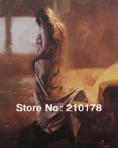 whole oil painting nude sexy woman modern wall decor art oil painting hand-painted df-083 down to earth