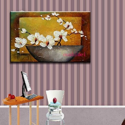 handmade oil painting on canvas abstract paintings home decor picture wall art flower on wall for living room decor