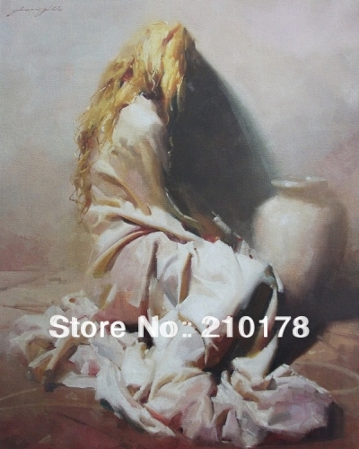 whole oil painting nude sexy woman modern wall decor best art oil painting hand-painted df-040