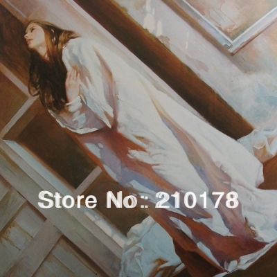 whole oil painting nude sexy woman modern wall decor best art oil painting hand-painted df-041