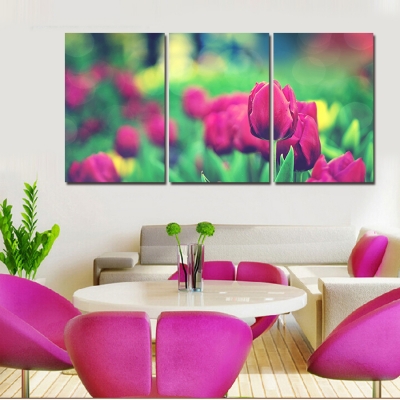 2016 5 panels flower painting canvas wall art cuadros decoracion wall picture for living room canvas print abstract painting