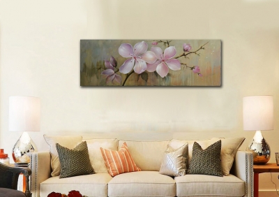 abstract flower hand painted oil painting on canvas tds-cx193---30x120cm