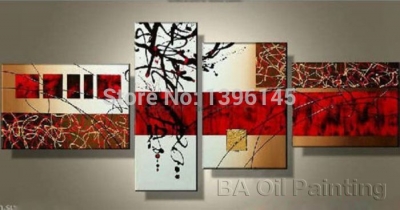 hand-painted high q. home decoration modern abstract oil painting on canvas whole picture