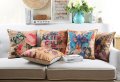 multicolor printing 18x18 pillow cushion,feather pillow cover super soft velvet sofa cover,throw pillows square home decor