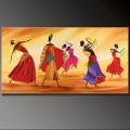 wall art home decor modern picture dancer character for lover on canvas oil painting handmade wall art pictures