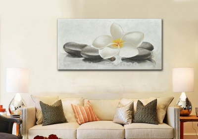 abstract flower hand painted oil painting on canvas tds-cx177---40x100cm