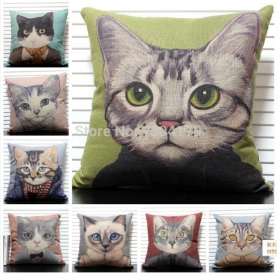 whole cartoon cat cushions pillow reminisced brief fluid sofa cushion cushions home decor cushions !