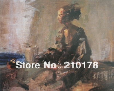 whole oil painting nude sexy woman modern wall decor art oil painting hand-painted df-095 figure study 4