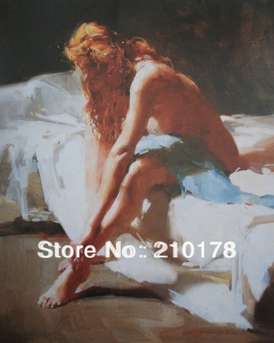 whole oil painting nude sexy woman modern wall decor best art oil painting hand-painted df-044