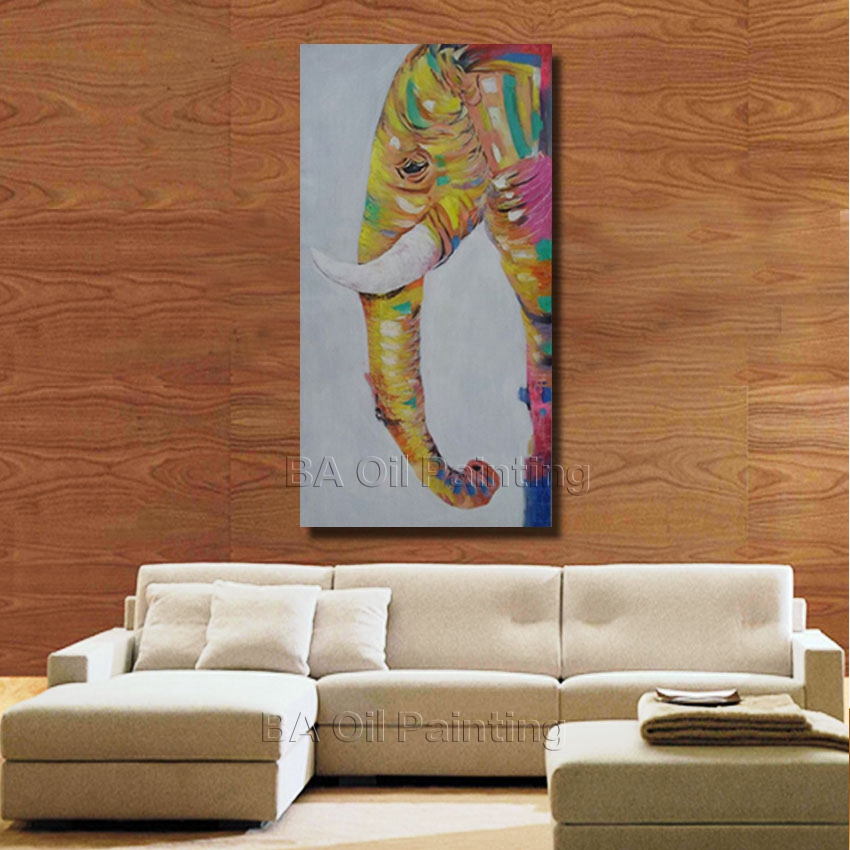 oil painting european the sitting room picture of pure handpainted decorative abstract large tusks pictures nk358