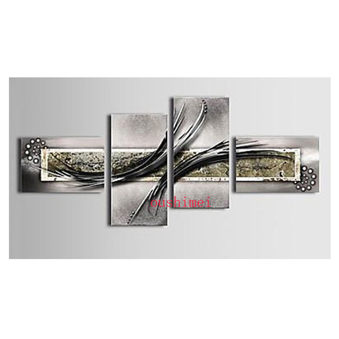 hand painted oil modern abstract oil painting wall pictures for living room wall art group of pictures on canvas