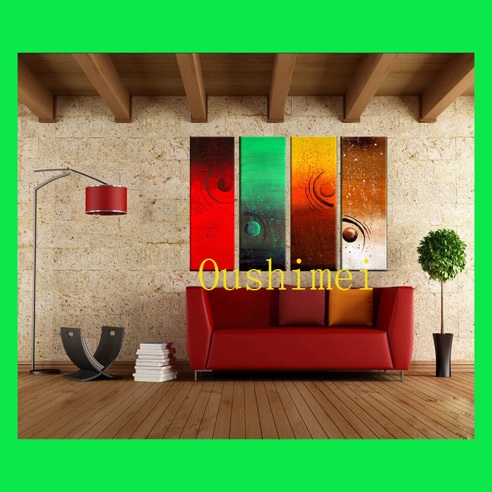 hand painted modern pictures on canvas abstract oil painting hang paintings for living room landscape wall art craft