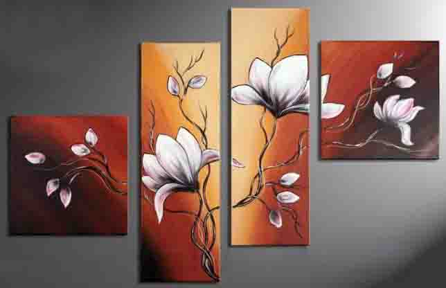 handmade oil painting on canvas modern best art flower oil painting original directly fromartist imr-001