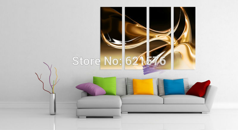 home decor wall art picture for living room bedroom decor dancing metallic luster print canvas painting picture poster unframed