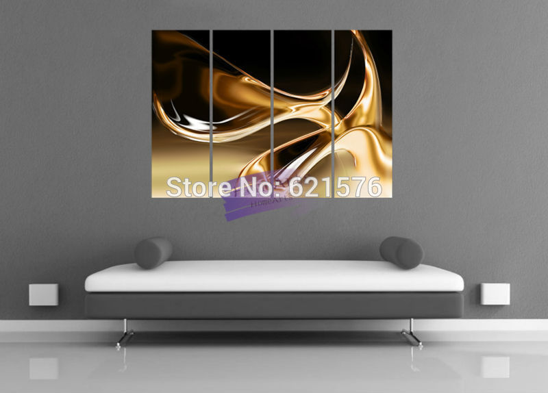 home decor wall art picture for living room bedroom decor dancing metallic luster print canvas painting picture poster unframed