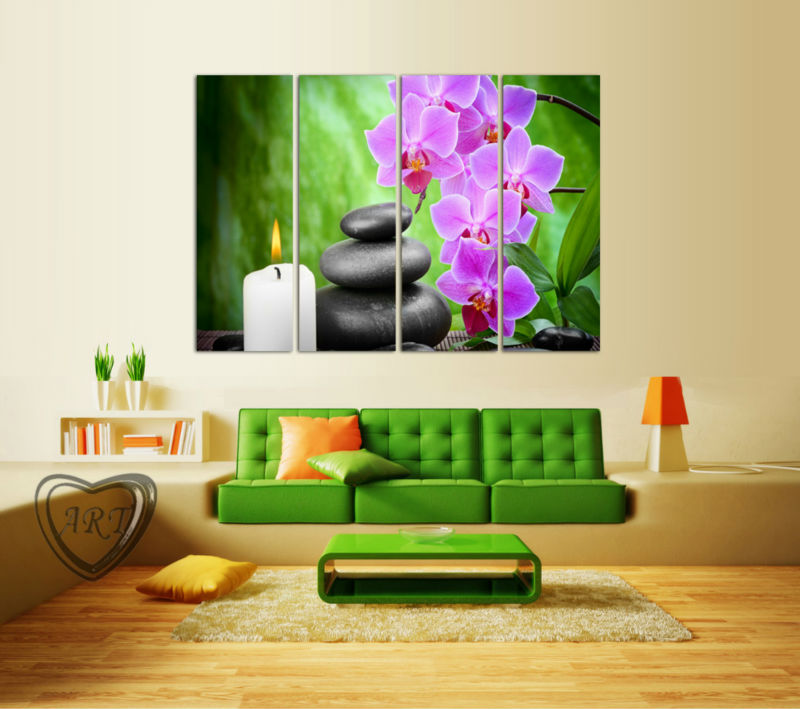 framed printed lowers painting on canvas room decoration print poster picture canvas f/949