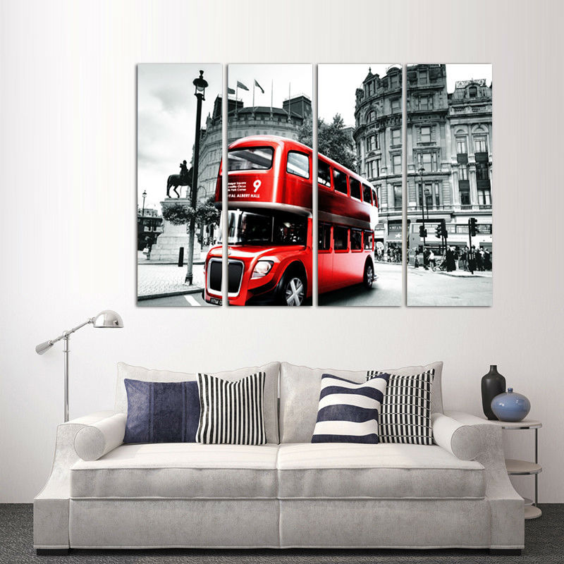 the city landscape hd canvas print painting artwork modern home wall decor canvas art hd picture paint on canvas prints f/1116