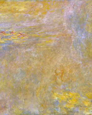 est claude monet waterlilies hand painted oil painting on canvas abstract oil painting