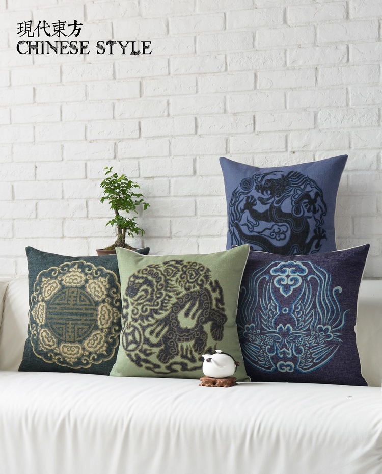 cotton linen cushion cover throw pillow cases decorate for sofa, car decoration, for home decorate