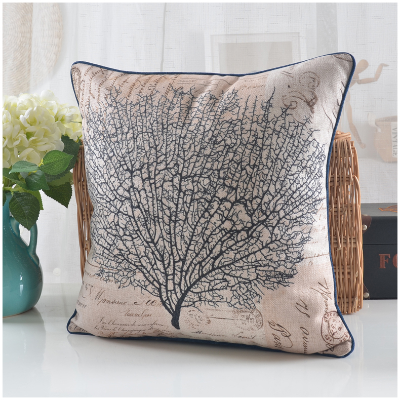 11pcs cushions printing birds and flower french retro vintage country floral sofa cushion pillow case 30cm*50cm 18"