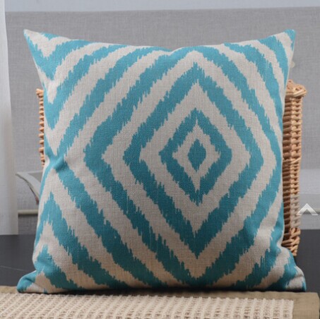 1pcs home fashion cushions stripe geometric decor throw pillow cotton linen pillowcase cushion covers