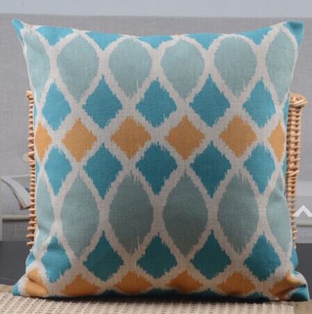 1pcs home fashion cushions stripe geometric decor throw pillow cotton linen pillowcase cushion covers