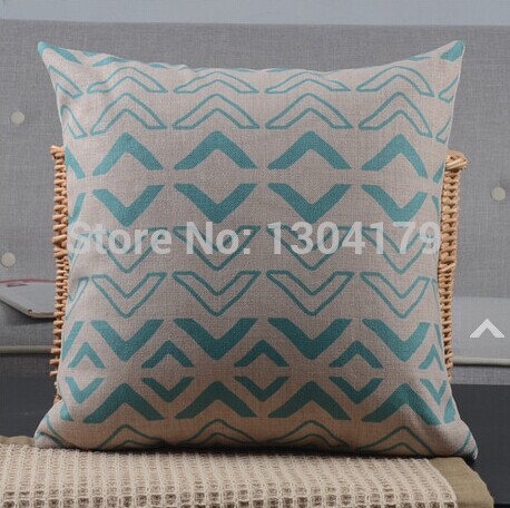 2014 new 4pcs printing cushion cover stripe colorful pillow cover sofa cover decorative pillows whole