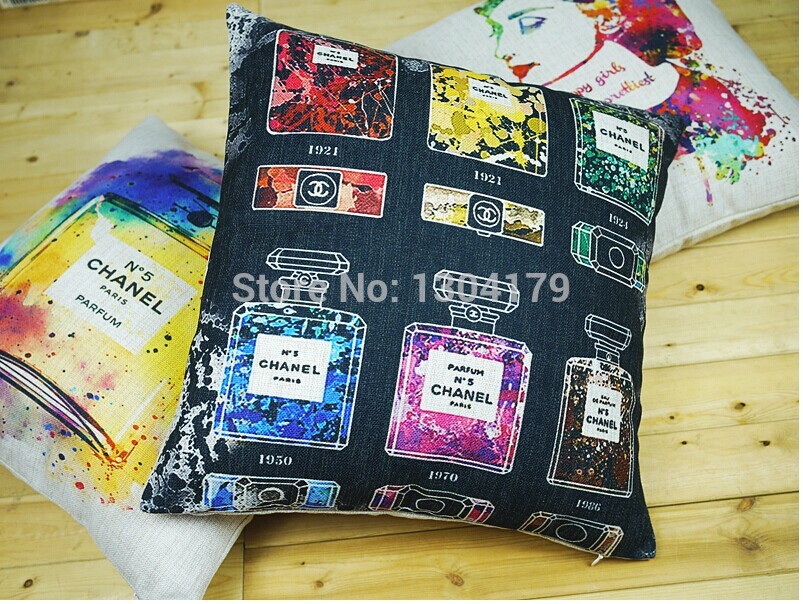 3pcs/lot 45x45cm cotton pillow cushion cover,creative decoration for home sofa, car pillow cushions, gifts for new house