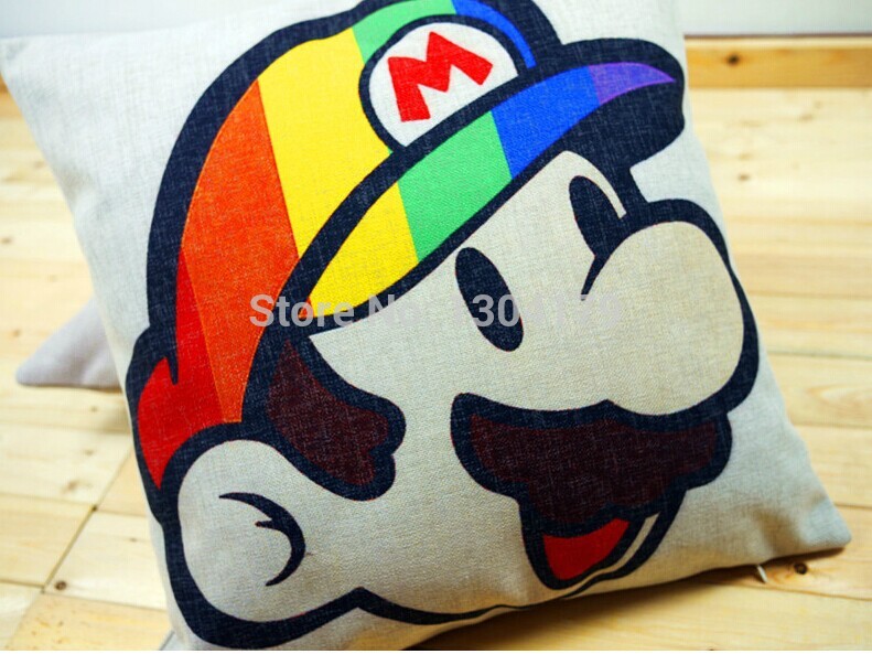 45x45cm american 45 core pillow cover fluid fabric cushion cover cartoon sofa pillow case for sofa bed room decors