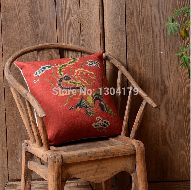 45x45cm embroidery cotton pillow cushion cover,creative decoration for home sofa, car pillow cushions, gifts for new house